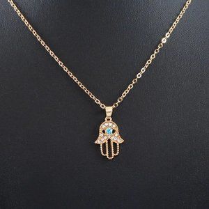 Hand of Hamsa Necklace